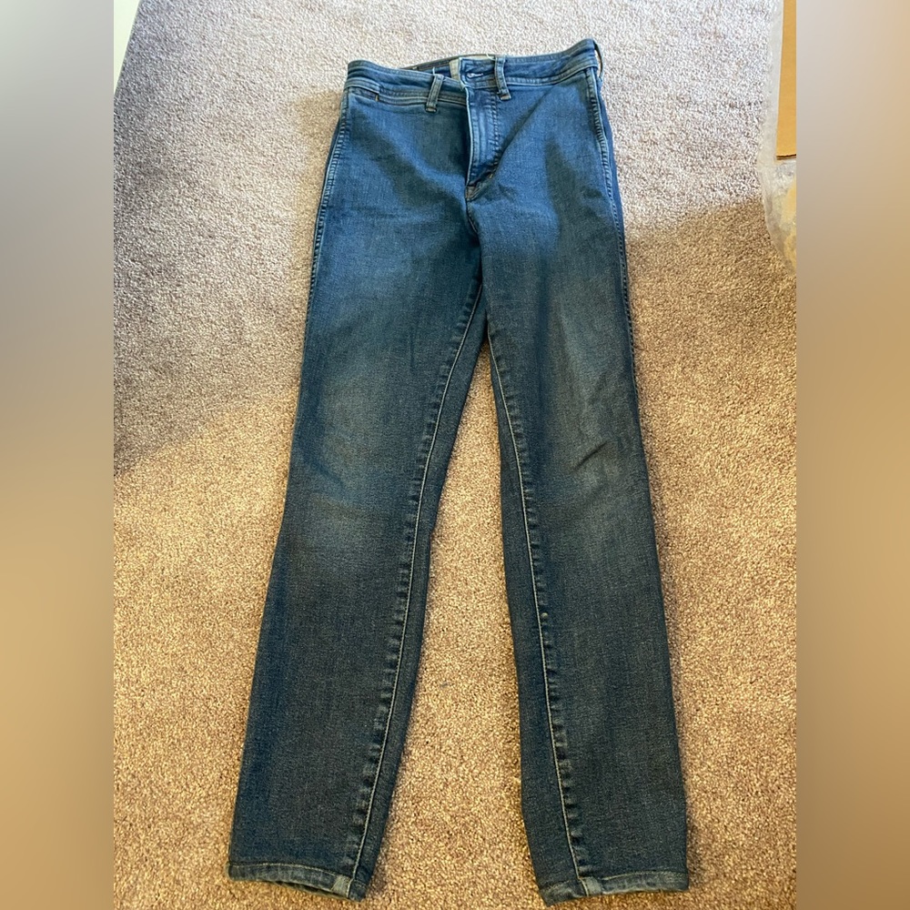 Everlane way high skinny jeans